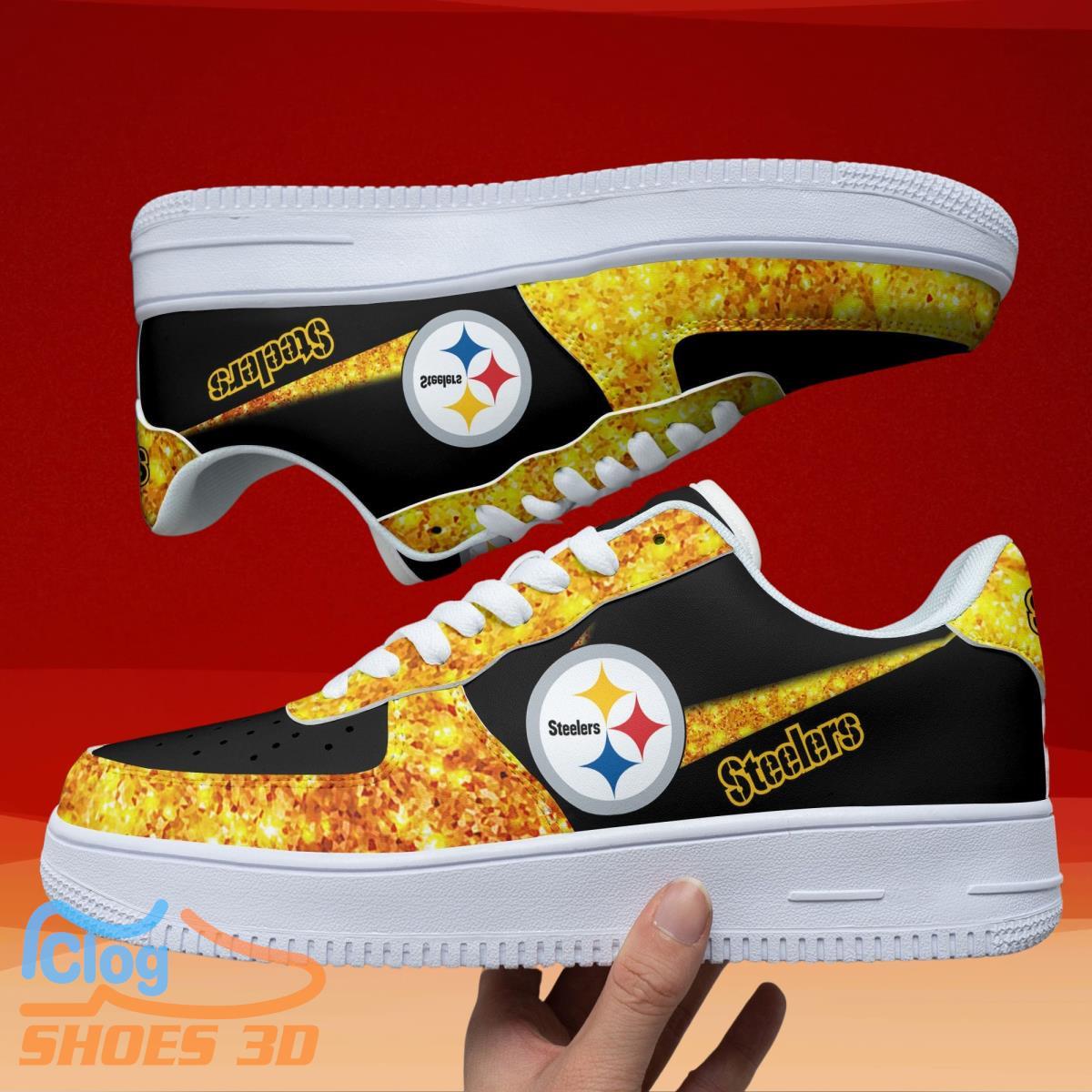Pittsburgh Steelers NFL Air Force Shoes Best Gift 2 Pittsburgh Steelers NFL Air Force Shoes Best Gift Product Photo 1