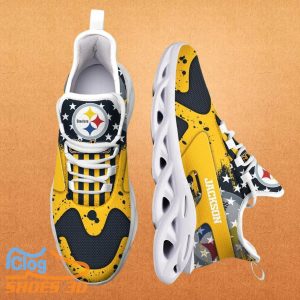 Pittsburgh Steelers NFL Max Soul Shoes Custom Name Best Gift For Men And Women 1 Pittsburgh Steelers NFL Max Soul Shoes Custom Name Best Gift For Men And Women Product Photo 2