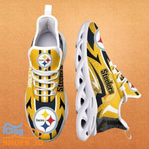 Pittsburgh Steelers NFL Max Soul Shoes Custom Name Special Gift For Men And Women 1 Pittsburgh Steelers NFL Max Soul Shoes Custom Name Special Gift For Men And Women Product Photo 2