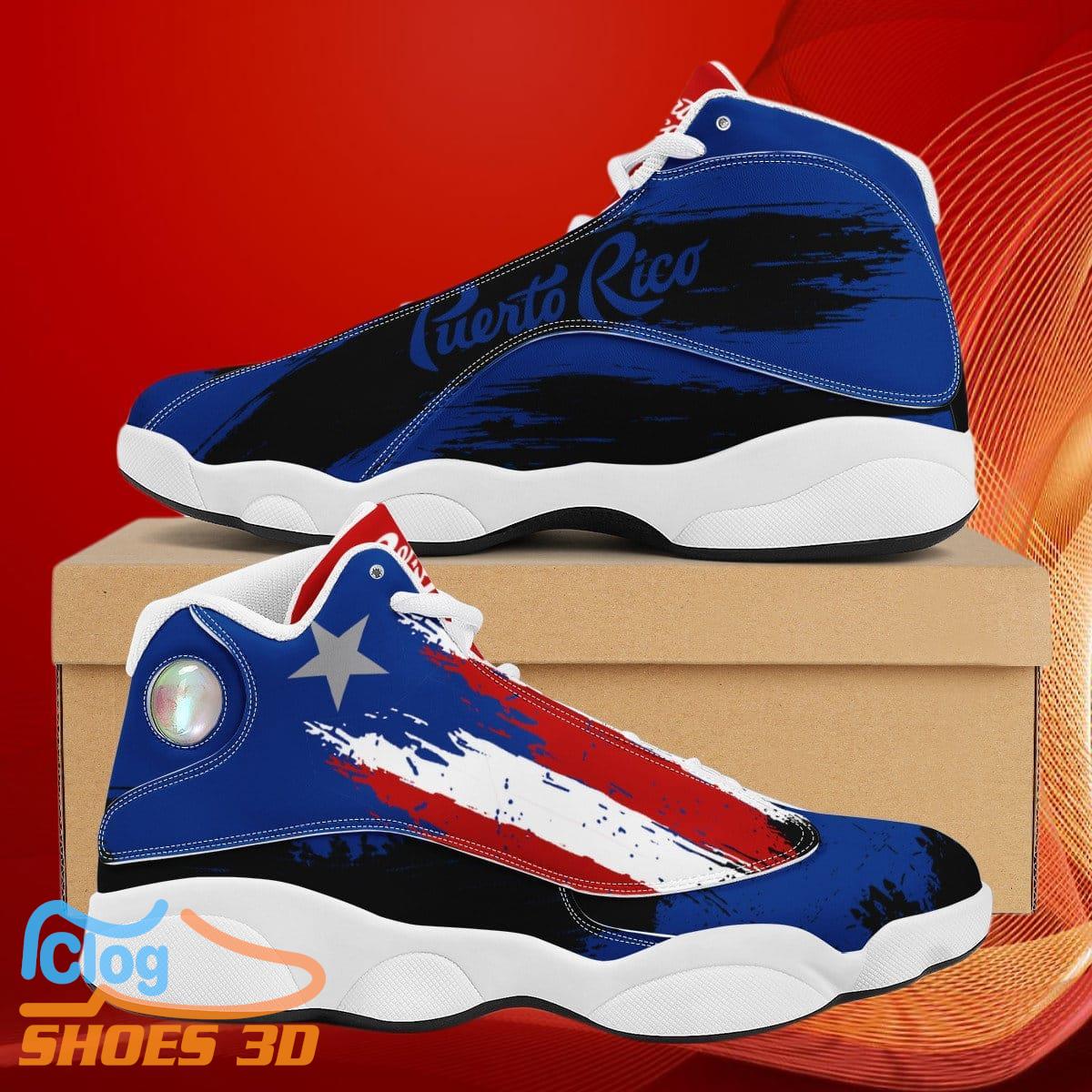 Puerto Rico Flag Puerto Rico Newest High Top Custom Name Sneakers Air Jordan 13 Unique Gift 2 Puerto Rico Flag Puerto Rico Newest High Top Custom Name Sneakers Air Jordan 13 Unique Gift Product Photo 1