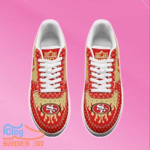San Francisco 49ers Air Force Shoes Impressive Gift For Men And Women Product Photo 2