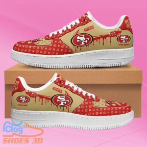 San Francisco 49ers Air Force Shoes Impressive Gift For Men And Women Product Photo 1