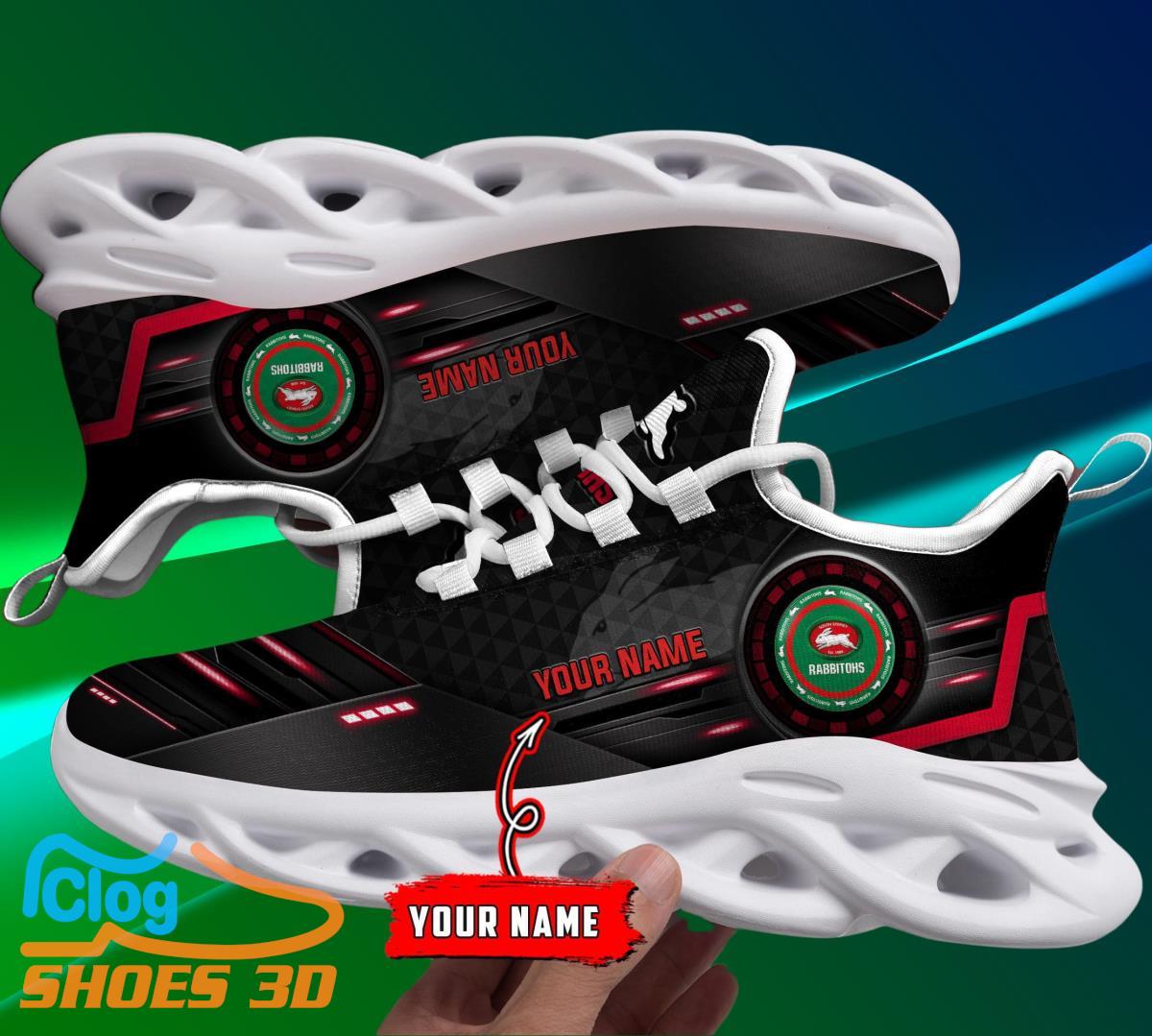 South Sydney Rabbitohs Custom Name NRL Max Soul Shoes Best Gift 3 South Sydney Rabbitohs Custom Name NRL Max Soul Shoes Best Gift Product Photo 1