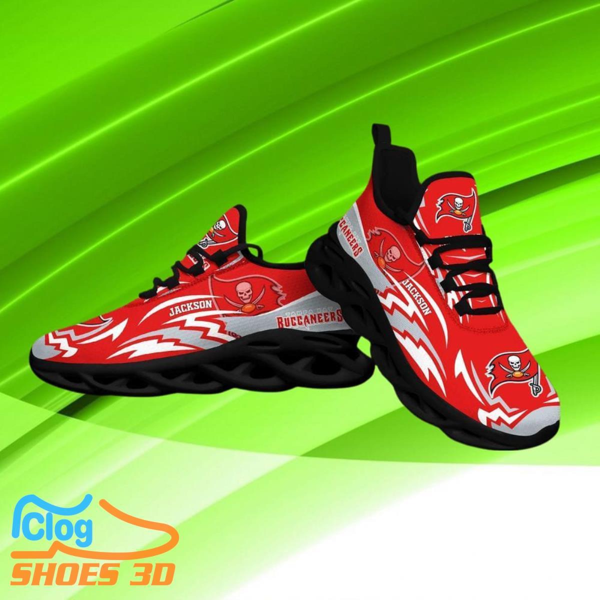 Tampa Bay Buccaneers NFL Max Soul Shoes Custom Name Sneakers Hot Trending Best Gifts Tampa Bay Buccaneers NFL Max Soul Shoes Custom Name Sneakers Hot Trending Best Gifts