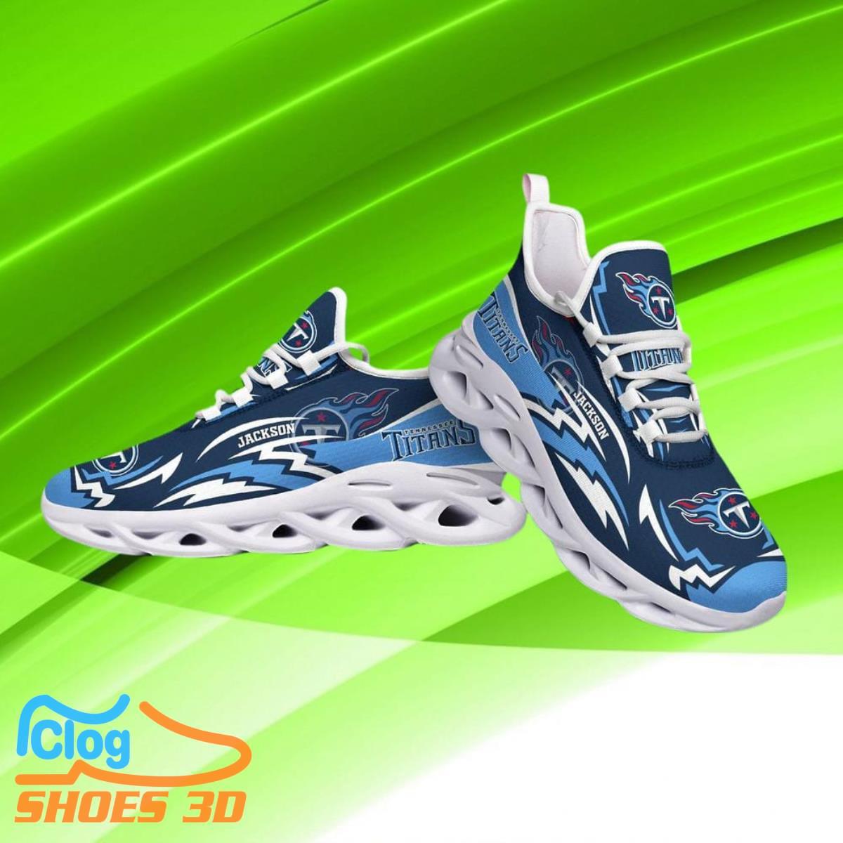 Tennessee Titans NFL Max Soul Shoes Custom Name Sneakers Hot Trending Best Gifts Tennessee Titans NFL Max Soul Shoes Custom Name Sneakers Hot Trending Best Gifts