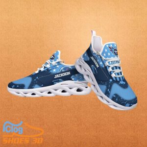 Tennessee Titans NFL Max Soul Shoes Custom Name Style Gift For Men And Women Product Photo 1