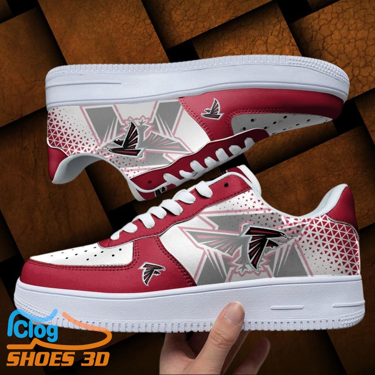 Atlanta Falcons Air Force Shoes Unique Gift 2 Atlanta Falcons Air Force Shoes Unique Gift Product Photo 1