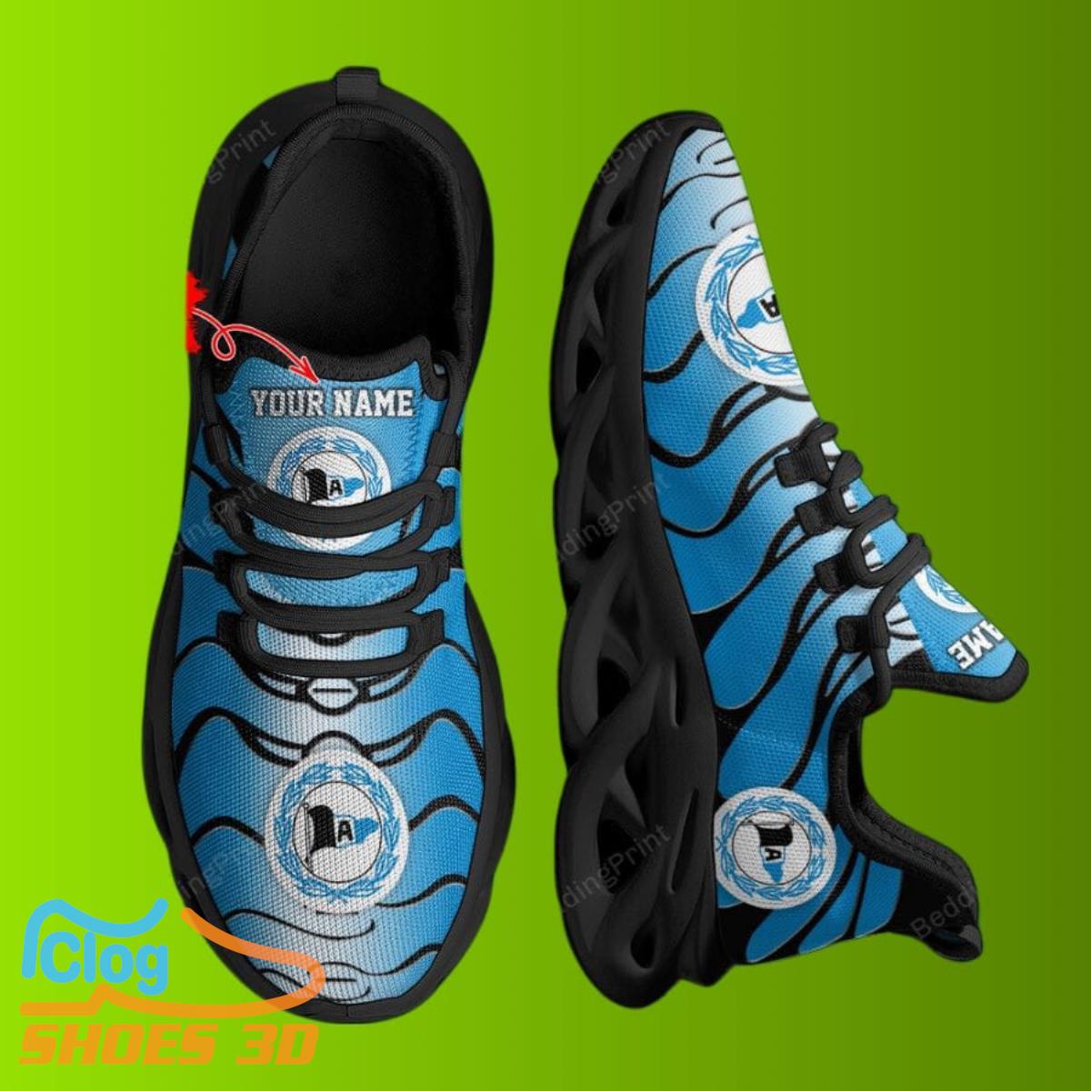 Bundesliga Arminia Bielefeld Custom Name Max Soul Shoes Style Gift For Men And Women 2 Bundesliga Arminia Bielefeld Custom Name Max Soul Shoes Style Gift For Men And Women Product Photo 1