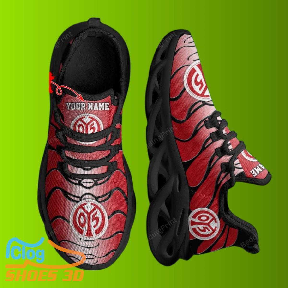 Bundesliga Teams FSV Mainz Custom Name Max Soul Shoes Style Gift For Men And Women 2 Bundesliga Teams FSV Mainz Custom Name Max Soul Shoes Style Gift For Men And Women Product Photo 1
