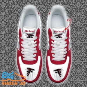 Atlanta Falcons Custom Name Air Force Shoes Best Gift 1 Atlanta Falcons Custom Name Air Force Shoes Best Gift Product Photo 2