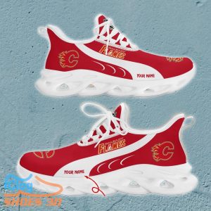Calgary Flames Custom Name Max Soul Shoes Best Gift For Men And Wome Product Photo 2