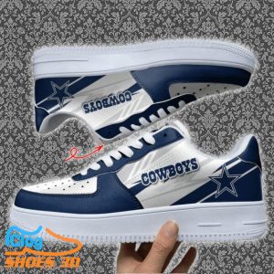 Dallas Cowboys Custom Name Air Force Shoes Best Gift Product Photo 1