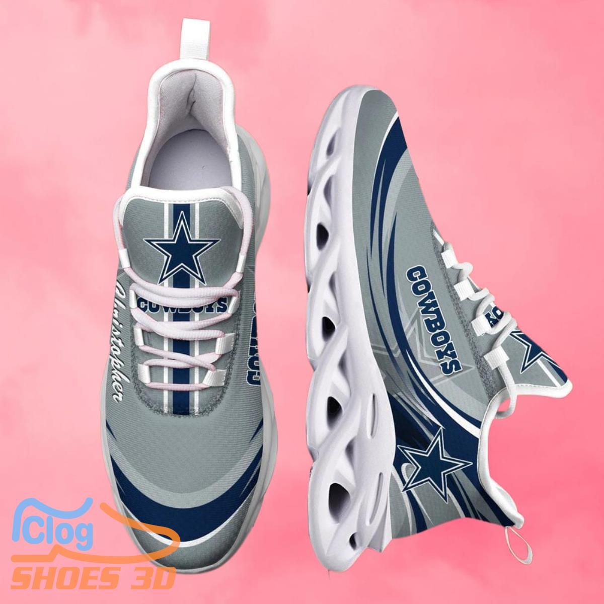 Dallas Cowboys NFL Max Soul Shoes Custom Name Best Gift Dallas Cowboys NFL Max Soul Shoes Custom Name Best Gift