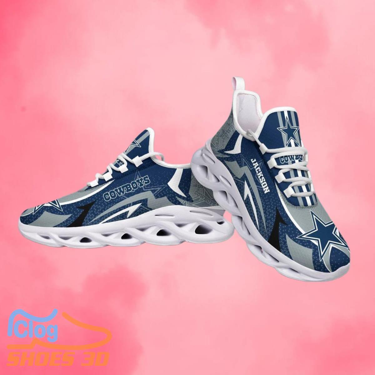 Dallas Cowboys NFL Max Soul Shoes Custom Name Best Gift For Men Women 3 Dallas Cowboys NFL Max Soul Shoes Custom Name Best Gift For Men Women Product Photo 1