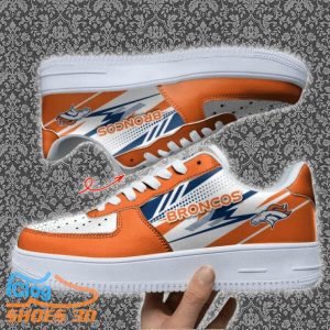 Denver Broncos Custom Name Air Force Shoes Best Gift Product Photo 1