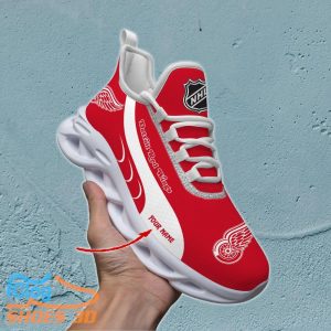 Detroit Red Wings Custom Name Max Soul Shoes Best Gift For Men And Wome Product Photo 1