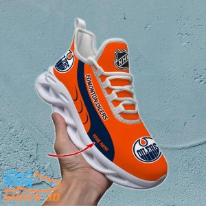 Edmonton Oilers Custom Name Max Soul Shoes Best Gift For Men And Wome Product Photo 1