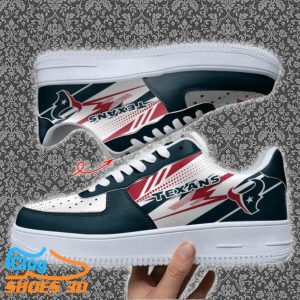Houston Texans Custom Name Air Force Shoes Best Gift Product Photo 1