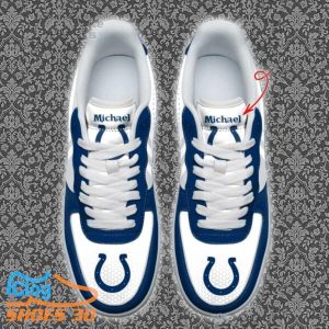 Indianapolis Colts Custom Name Air Force Shoes Best Gift Product Photo 2