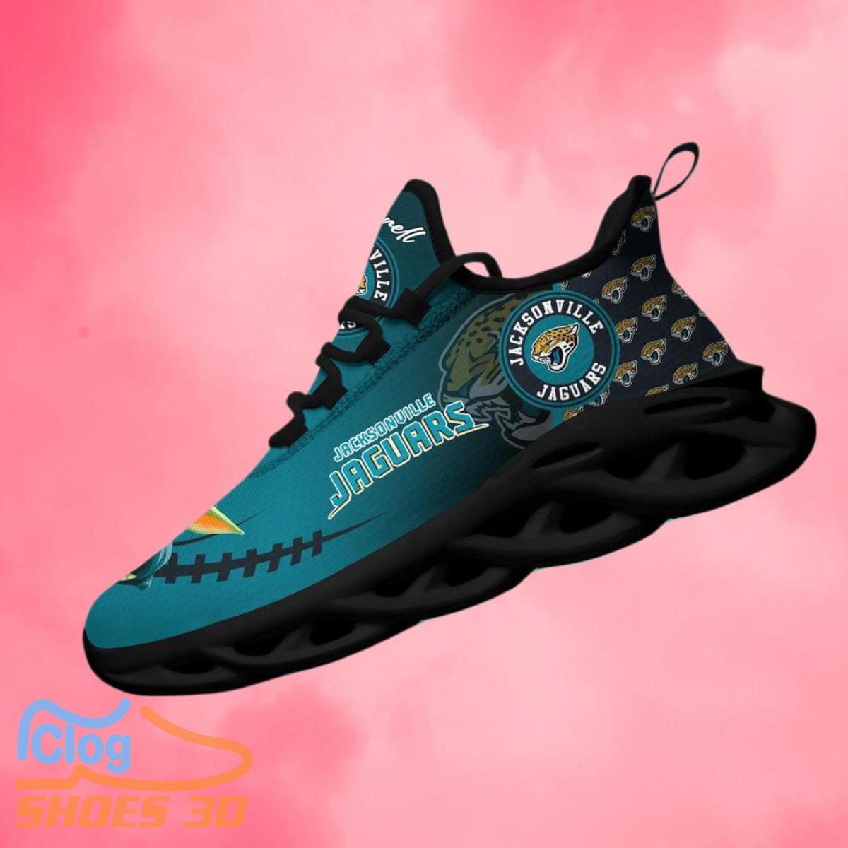 Jacksonville Jaguars NFL Max Soul Shoes Custom Name Best Gift For Men And Women Jacksonville Jaguars NFL Max Soul Shoes Custom Name Best Gift For Men And Women