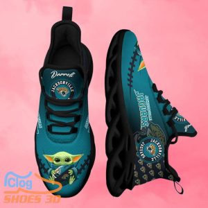 Jacksonville Jaguars NFL Max Soul Shoes Custom Name Best Gift For Men And Women Product Photo 1
