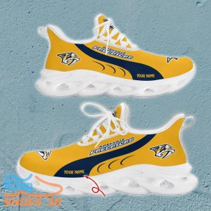 Nashville Predators Custom Name Max Soul Shoes Best Gift For Men And Wome Product Photo 2