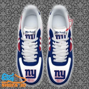 New York Giants Custom Name Air Force Shoes Best Gift 1 New York Giants Custom Name Air Force Shoes Best Gift Product Photo 2