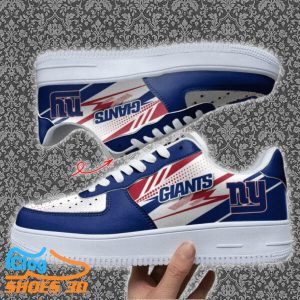 New York Giants Custom Name Air Force Shoes Best Gift Product Photo 1