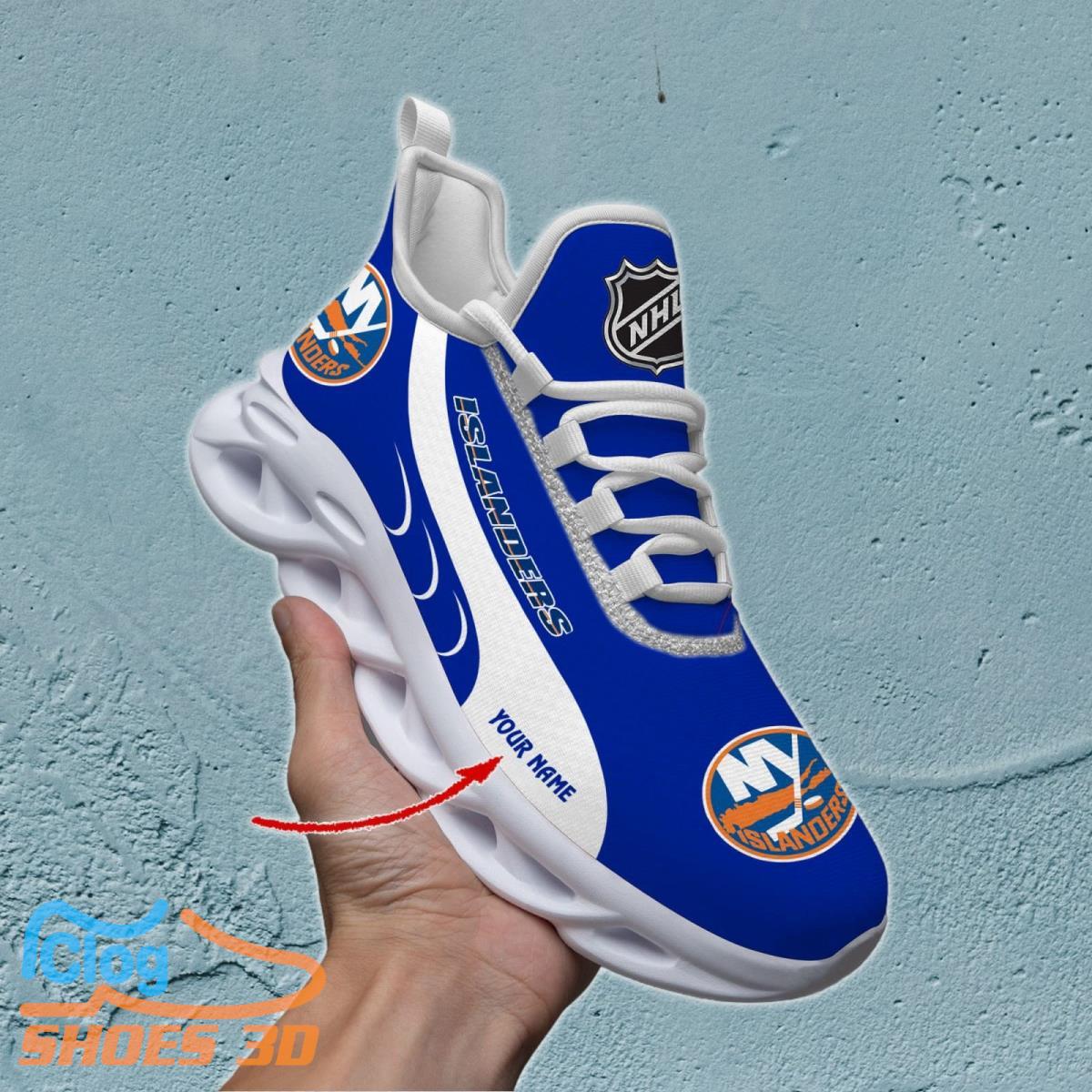 New York Islanders Custom Name Max Soul Shoes Best Gift For Men And Wome 3 New York Islanders Custom Name Max Soul Shoes Best Gift For Men And Wome Product Photo 1