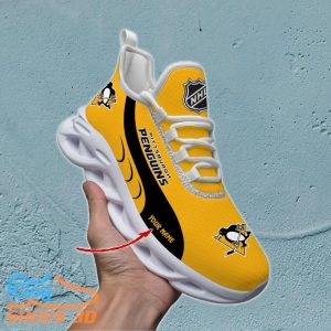 Pittsburgh Penguins Custom Name Max Soul Shoes Best Gift For Men And Wome Product Photo 1