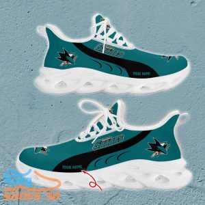 San Jose Sharks Custom Name Max Soul Shoes Best Gift For Men And Wome 1 San Jose Sharks Custom Name Max Soul Shoes Best Gift For Men And Wome Product Photo 2