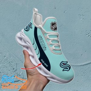 Seattle Kraken Custom Name Max Soul Shoes Best Gift For Men And Wome Product Photo 1