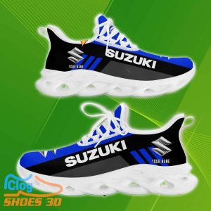 Suzuki Blue Max Soul Shoes Custom Name Special Gift For Men And Women Product Photo 2