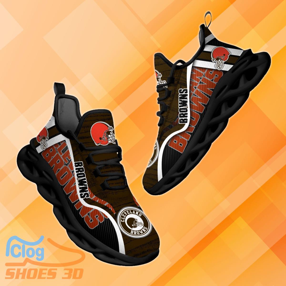 Cleveland Browns NFL Personalized Max Soul Shoes Best Gift Cleveland Browns NFL Personalized Max Soul Shoes Best Gift