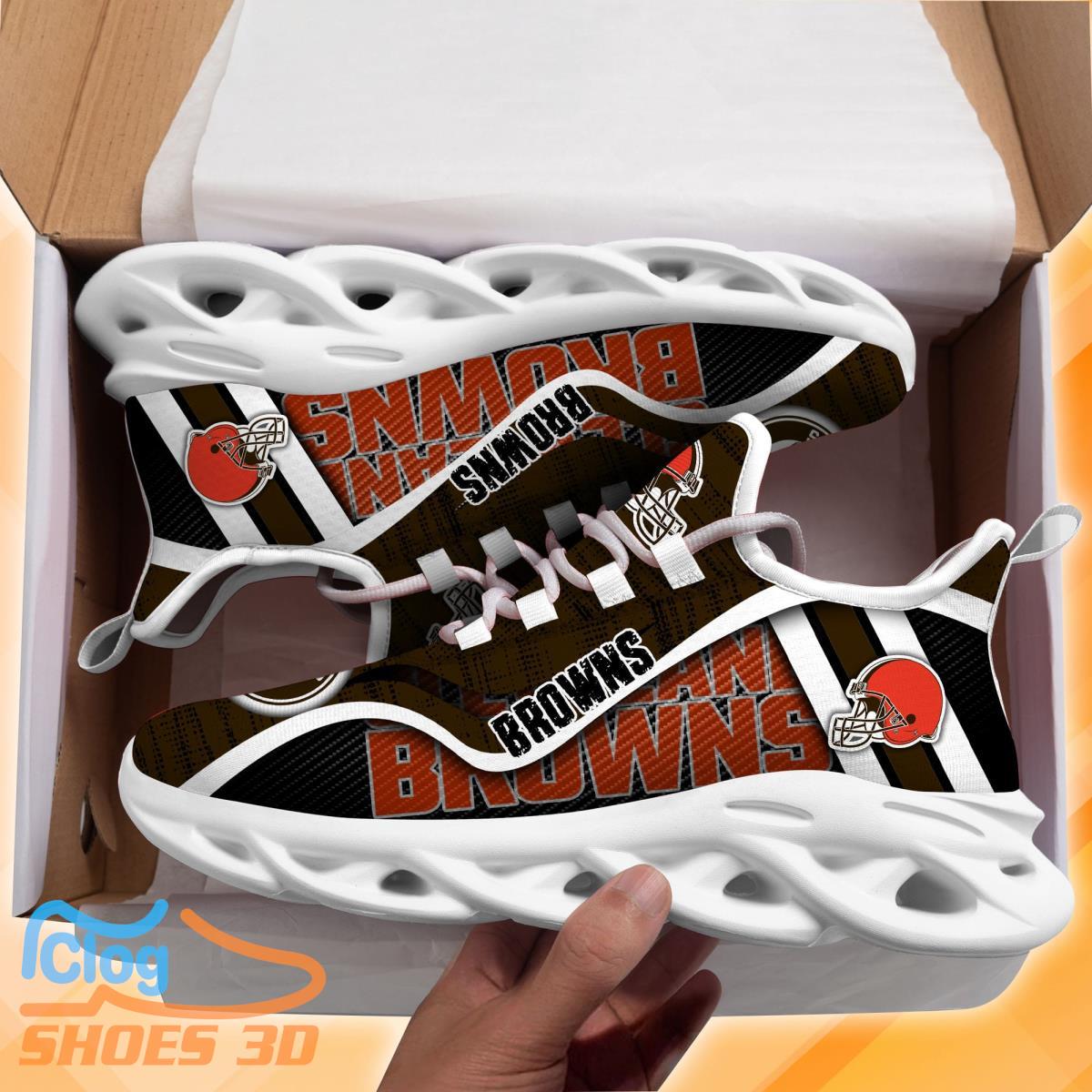 Cleveland Browns NFL Personalized Max Soul Shoes Best Gift 3 Cleveland Browns NFL Personalized Max Soul Shoes Best Gift Product Photo 1