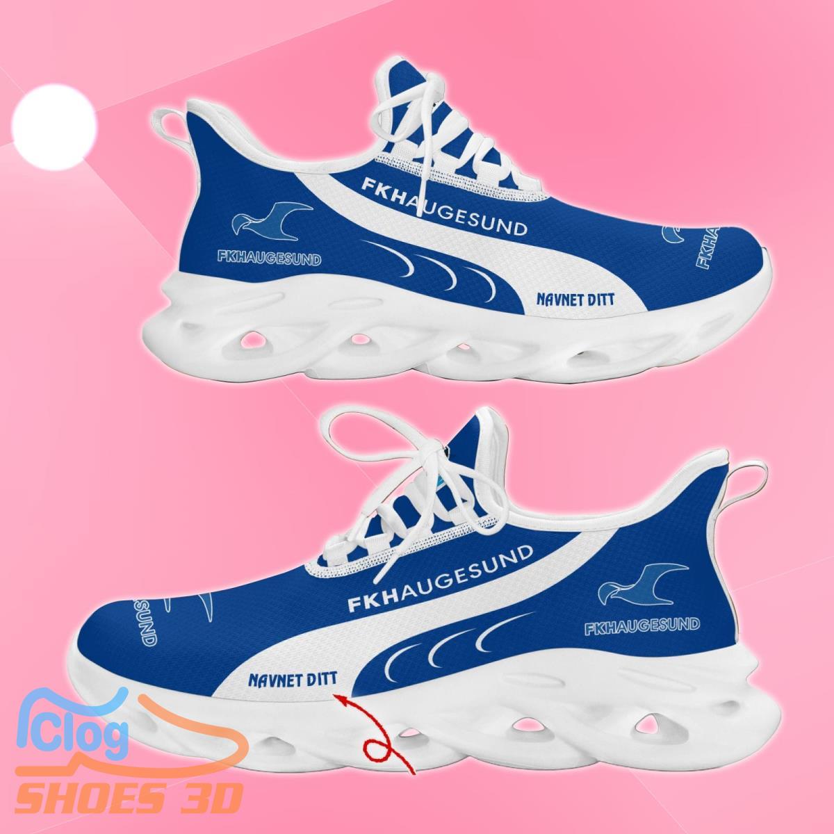 Fotballklubben Haugesund Custom Name Max Soul Shoes Special Gift For Men And Women Fotballklubben Haugesund Custom Name Max Soul Shoes Special Gift For Men And Women