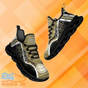 Georgia Tech Yellow Jackets Personalized Max Soul Shoes Best Gift Product Photo 2