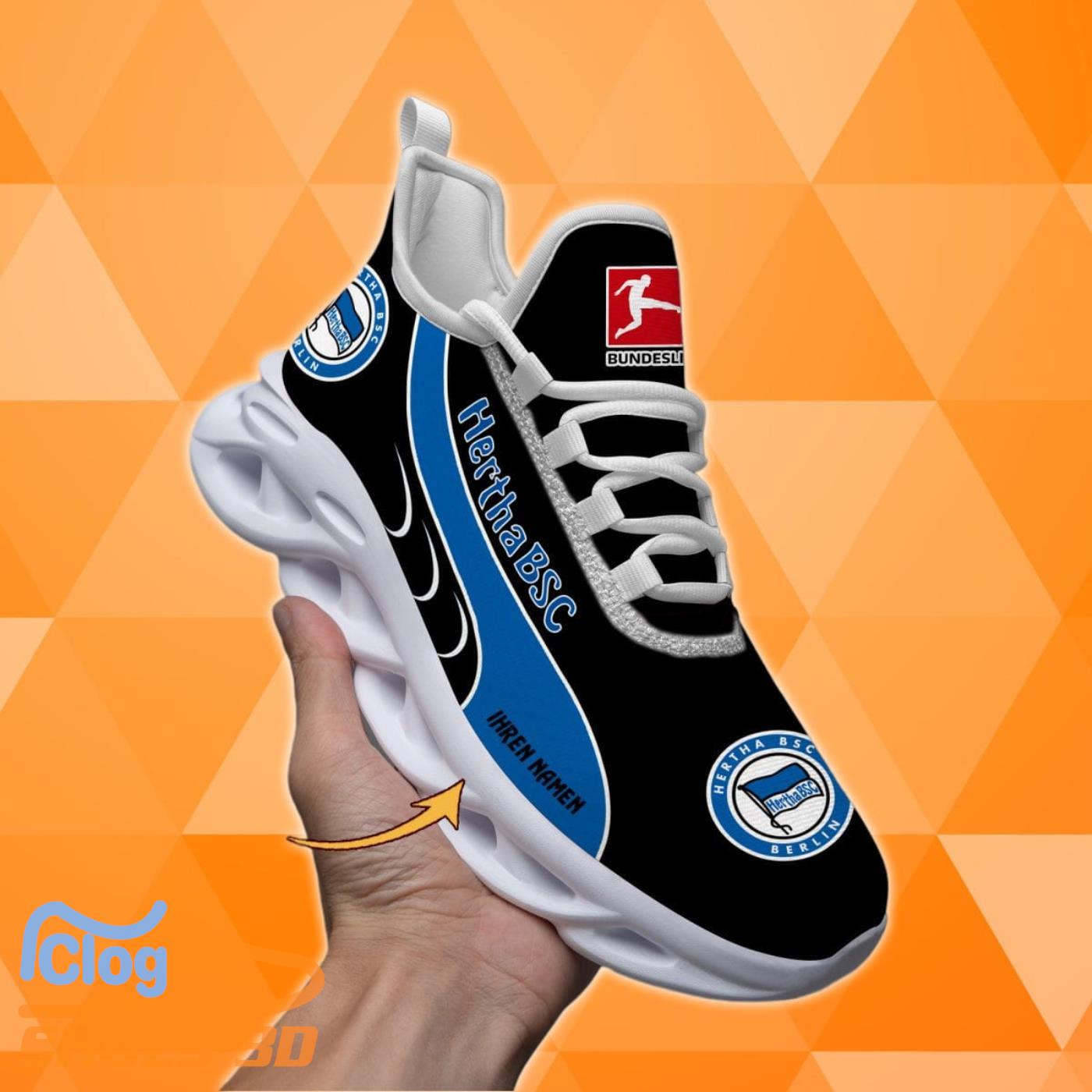 Hertha Custom Name Max Soul Shoes Best Gift For Men And Women Hertha Custom Name Max Soul Shoes Best Gift For Men And Women