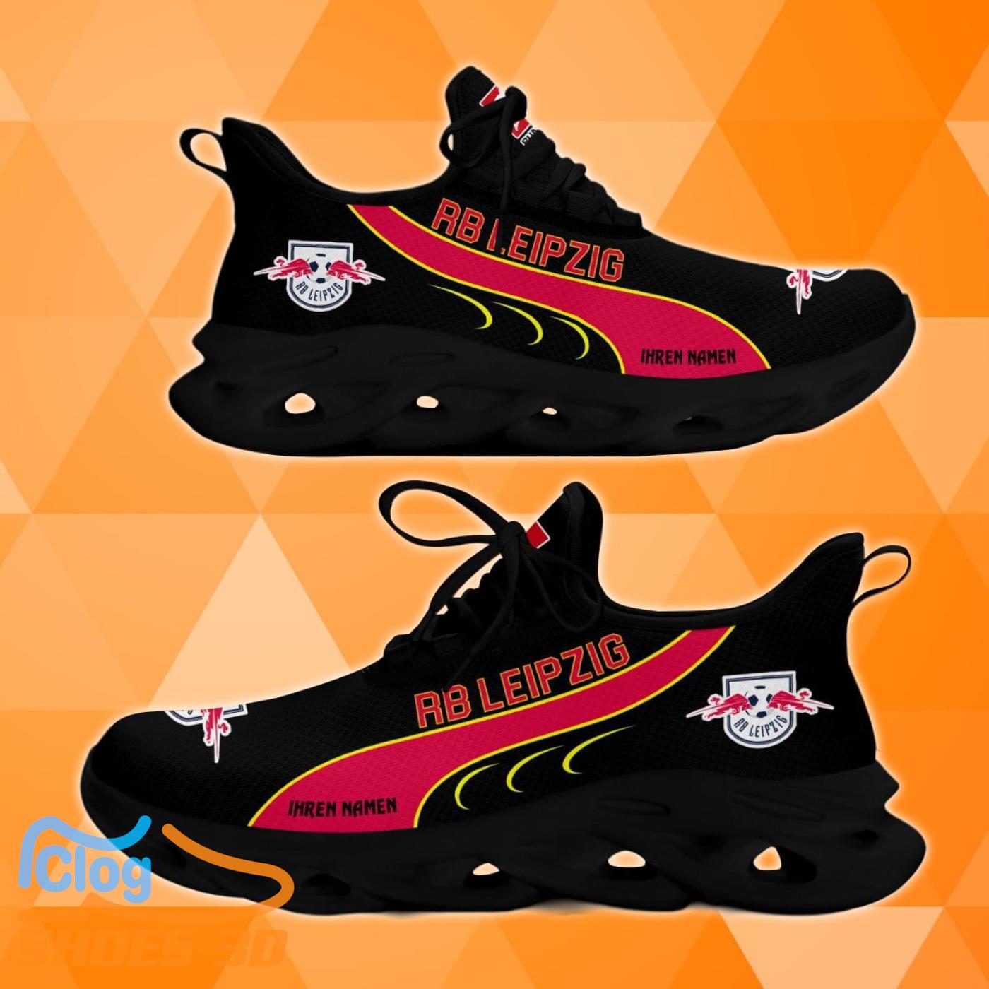 RB Leipzig Custom Name Max Soul Shoes Best Gift For Men And Women RB Leipzig Custom Name Max Soul Shoes Best Gift For Men And Women