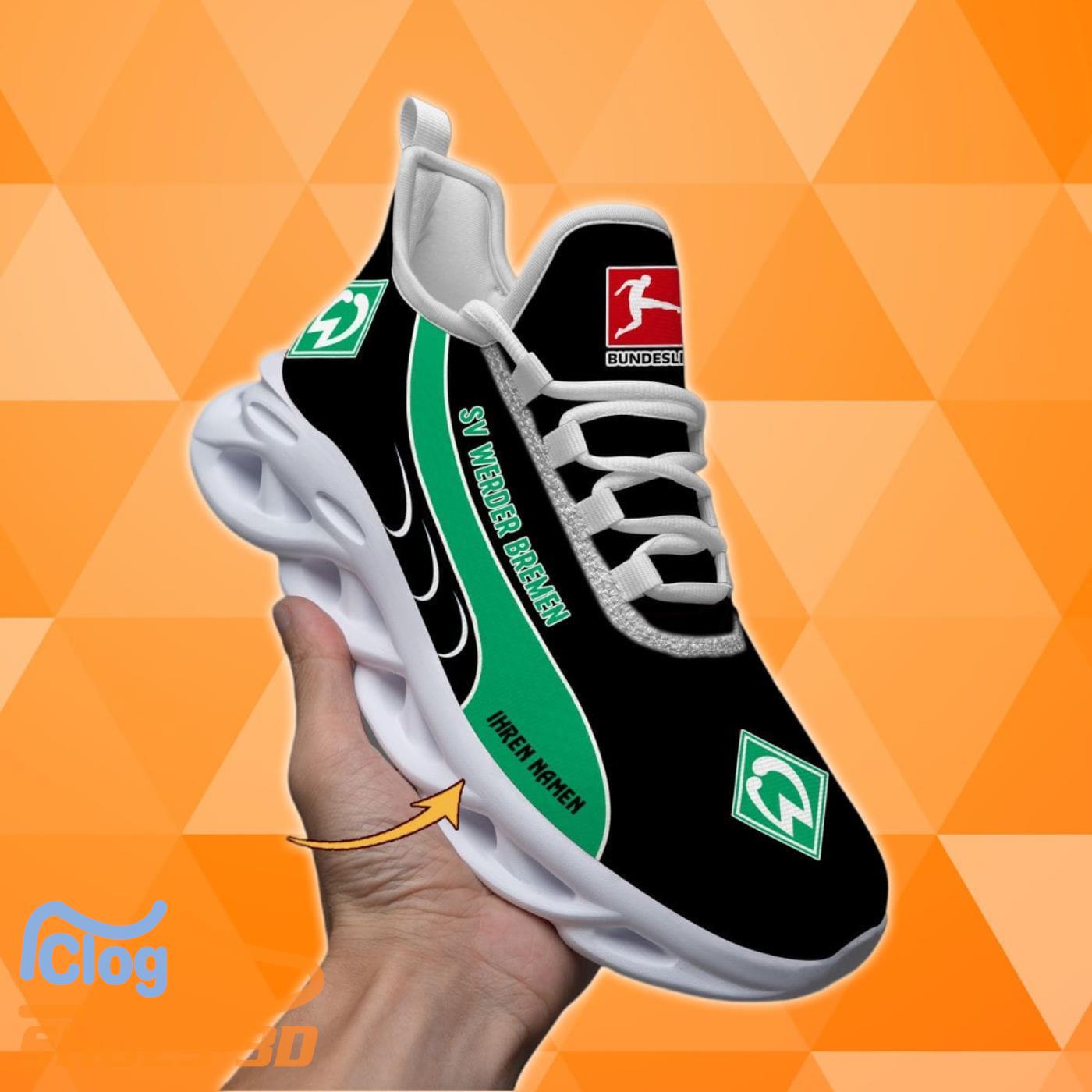 Werder Bremen Custom Name Max Soul Shoes Best Gift For Men And Women Werder Bremen Custom Name Max Soul Shoes Best Gift For Men And Women
