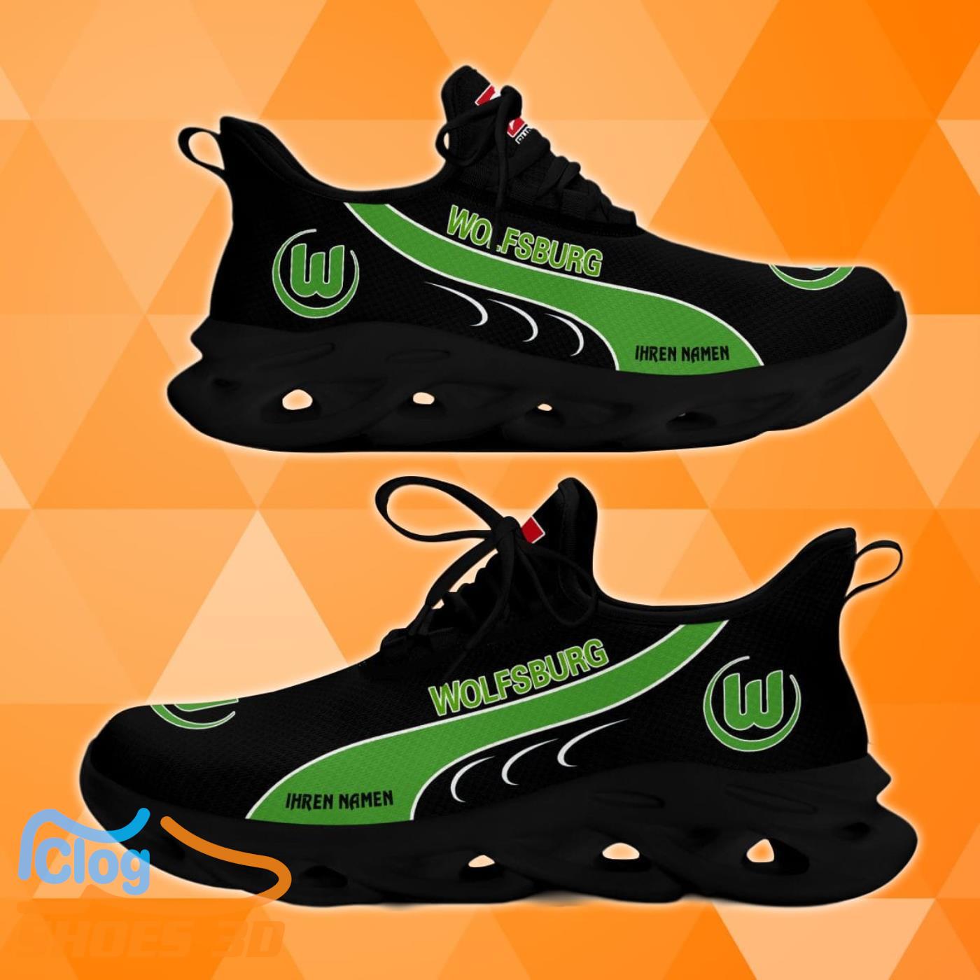 Wolfsburg Custom Name Max Soul Shoes Best Gift For Men And Women Wolfsburg Custom Name Max Soul Shoes Best Gift For Men And Women