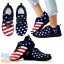 America Flag Full Stars Stripes Houston Texans Sneakers Shoes For Fans Sports Product Photo 2