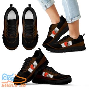 Cleveland Browns Sneakers Cross Thread Seamless Beautiful Logo Product Photo 1