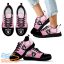 Oakland Raiders Cancer Pink Ribbon Sneakers Shoes For Fans Sports Product Photo 2