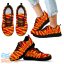 Tiger Skin Stripes Pattern Print Louisville Cardinals Sneakers Shoes For Fans Sports Product Photo 2