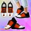 Baltimore Orioles Sneakers Incredible Line Zig Zag Disorder Beautiful Product Photo 2