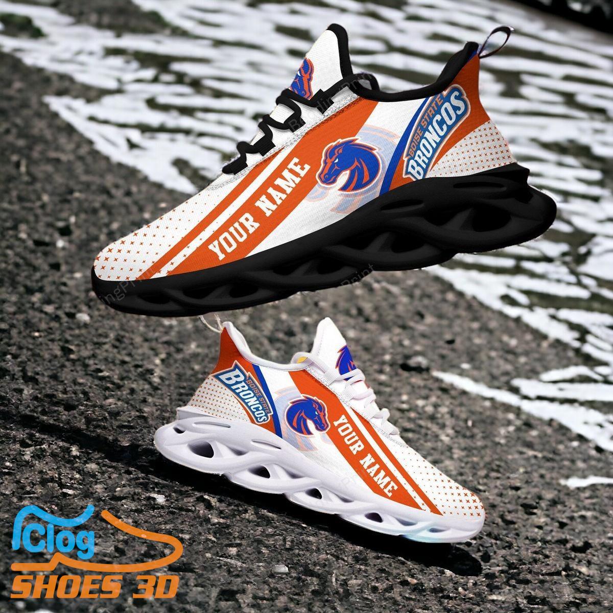 Boise State Broncos Premium Personalized Max Soul Shoes Special Gift 2 Boise State Broncos Premium Personalized Max Soul Shoes Special Gift Product Photo 1