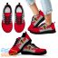 Chicago Blackhawks Sneakers Doodle Line Amazing Shoes Product Photo 2