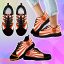 Cincinnati Bengals Sneakers Rising Sun Sparkling Tremendous For Men Women Product Photo 2