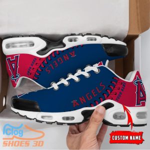 Los Angeles Angels MLB Custom Name TN Sport Shoes Exclusive Design For Fan Club Product Photo 2